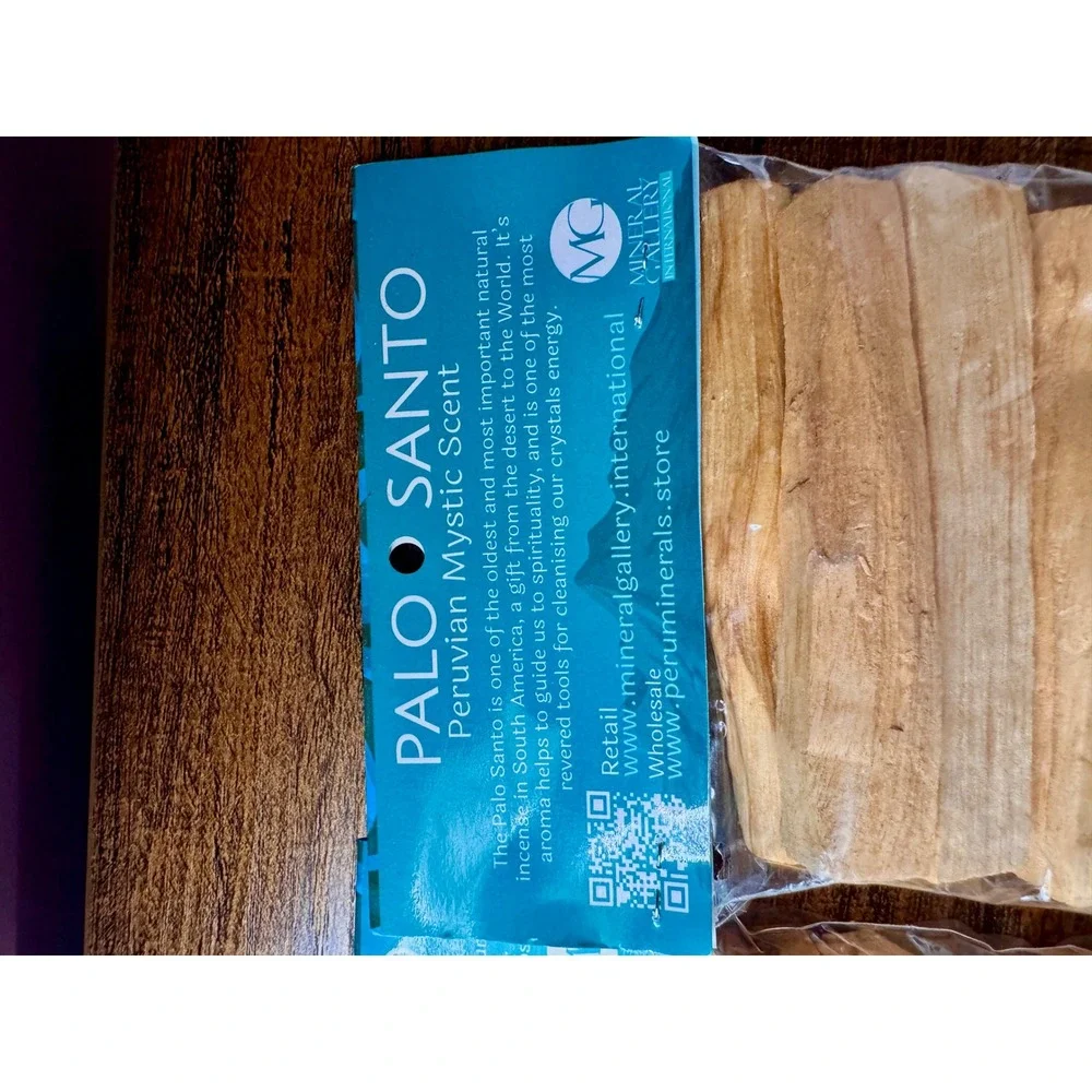 Palo Santo Incense Sticks Natural Smudge Wood Peruvian Mystic Scent 10 Pieces
